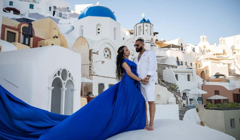Oía: Santorini Professional Photoshoot with Edited Photos - How the 30 minutes is actually used