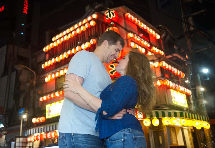 Osaka by Night and Day Photo shoot - Neon Nights and Daytime Contrast in One 1.5-Hour Shoot