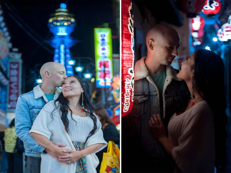 Osaka by Night and Day Photo shoot - Glico Sign Area: How Neon Helps Your Photos Look Cinematic