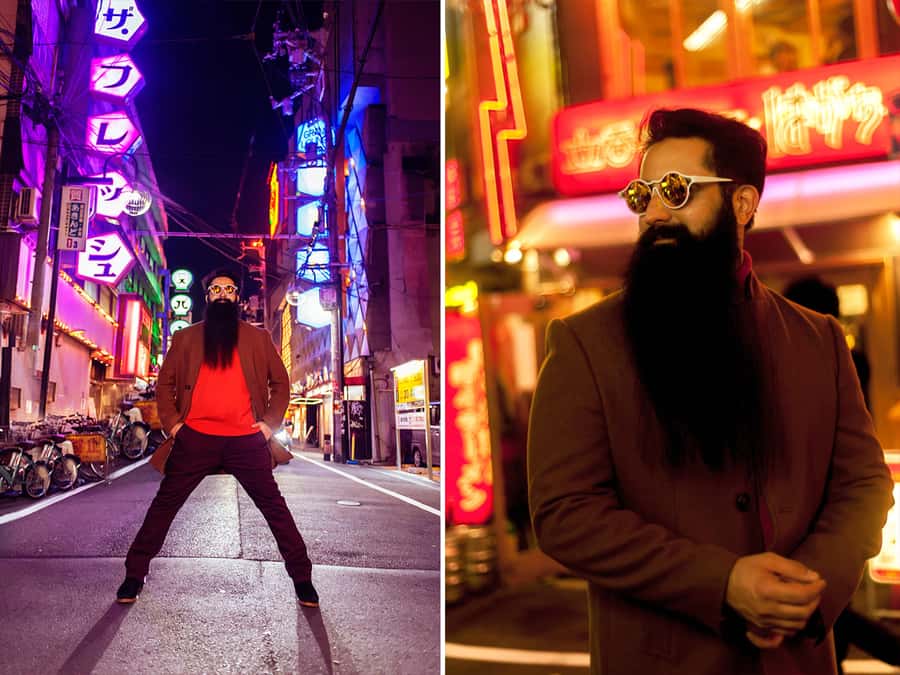 Osaka by Night and Day Photo shoot - Posing Help That Actually Works