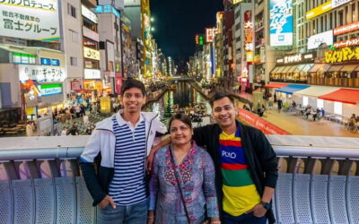 Osaka: Private Vibrant Nighttime Photoshoot (Dotonbori) - Meeting point and how the walk usually feels
