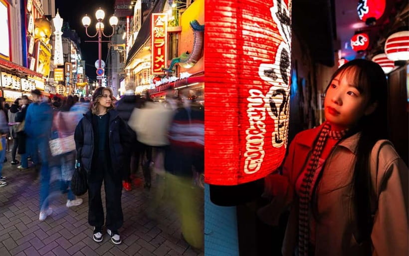 Osaka: Private Vibrant Nighttime Photoshoot (Dotonbori) - Photo Results: 40 Edited High-Res Images Plus Originals Same Day