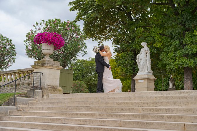 Paris Luxembourg Garden Wedding Vows Renewal Ceremony with Photo Shoot - Price and value: $354.13 per group up to 8
