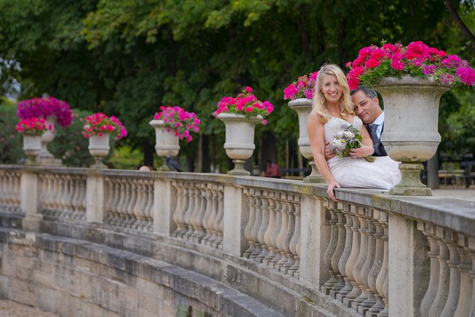 Paris Luxembourg Garden Wedding Vows Renewal Ceremony with Photo Shoot - Who should book this vow renewal in Luxembourg Gardens