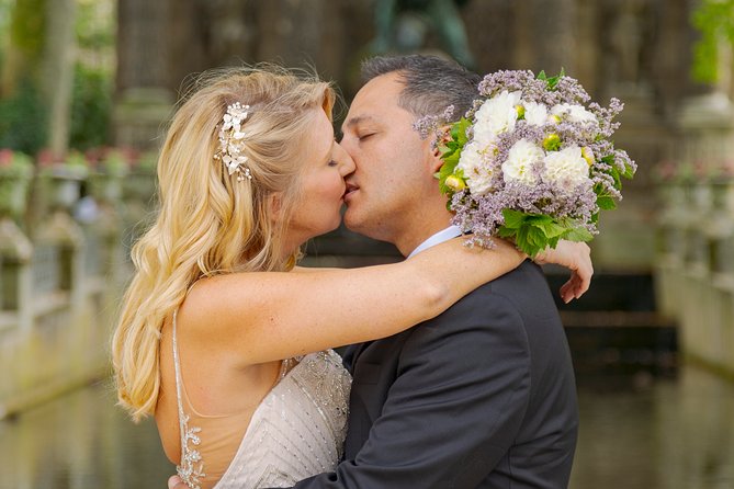 Paris Luxembourg Garden Wedding Vows Renewal Ceremony with Photo Shoot - Celebrant + photographer: how this stays personal, not scripted