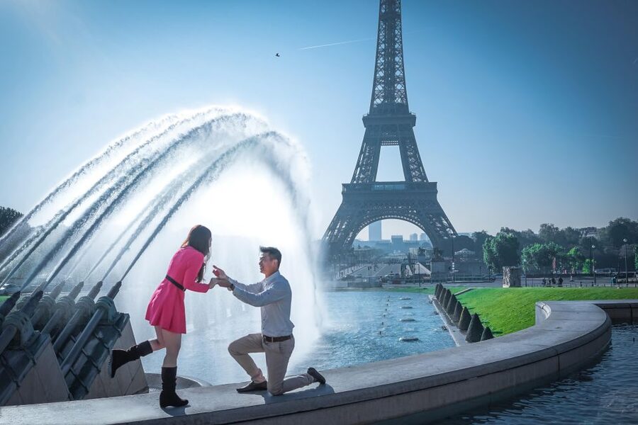 Parisian Proposal Perfection. Photography/Reels & Planning - Planning support: the stress control you actually need