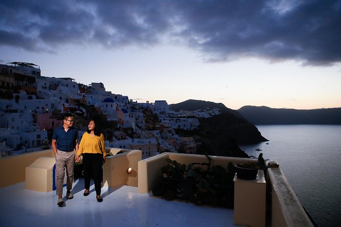 Personal Travel and Vacation Photographer Tour in Santorini - Price and group value: $311.94 per group for up to 8 people