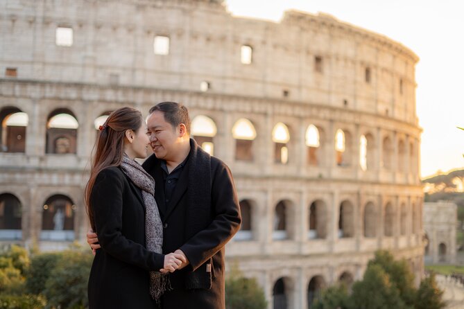 Personalized Photoshoot Outside the Colosseum - Capitoline Hill: the view that finishes the set strong