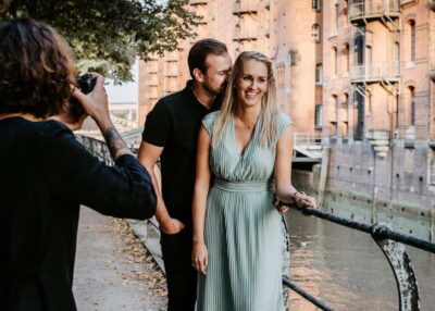 Photo shoot tour in Hamburg with professional photographer Stefanie - Meeting at Poggenmühle 3 and Getting Comfy Fast