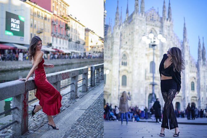 Photography Tour - Private PhotoShoot Milan - Solo, couples, families, and the flydress twist