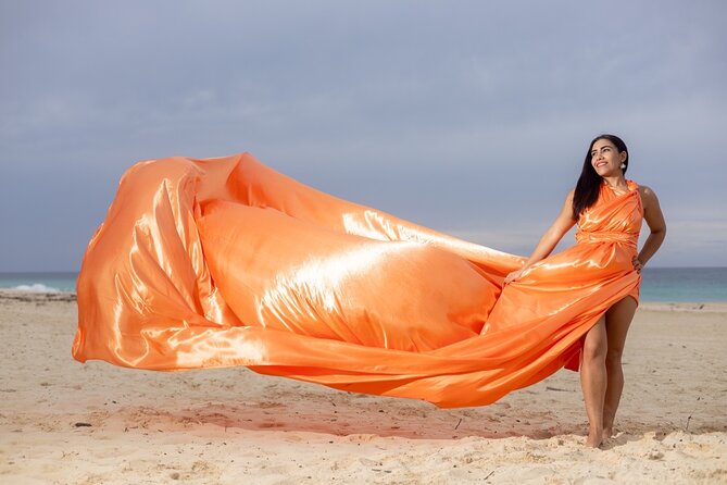 Photography with Flying Dresses in Punta Cana and more… - Getting dressed: the studio stop before the beach