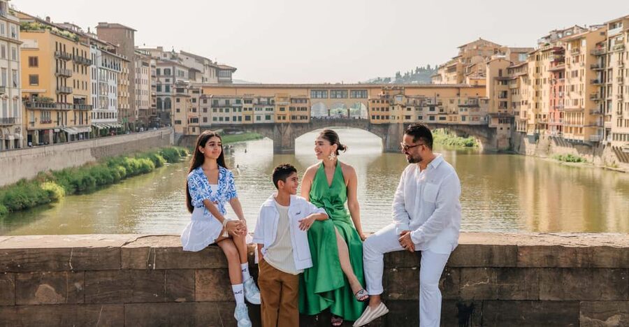 Photoshoot in Florence - The Route: Piazza Duomo to Ponte Vecchio View to Piazza Signoria
