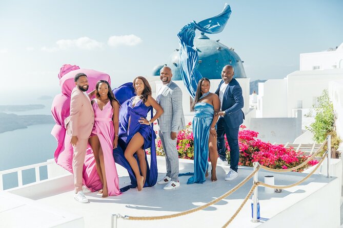 Photoshoot in Flying Dresses in Santorini - Key Highlights Worth Your Time