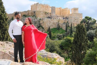 Photoshoot Love Story in Athens - The Snow-White Steps and Why Stairs Are the Secret Weapon