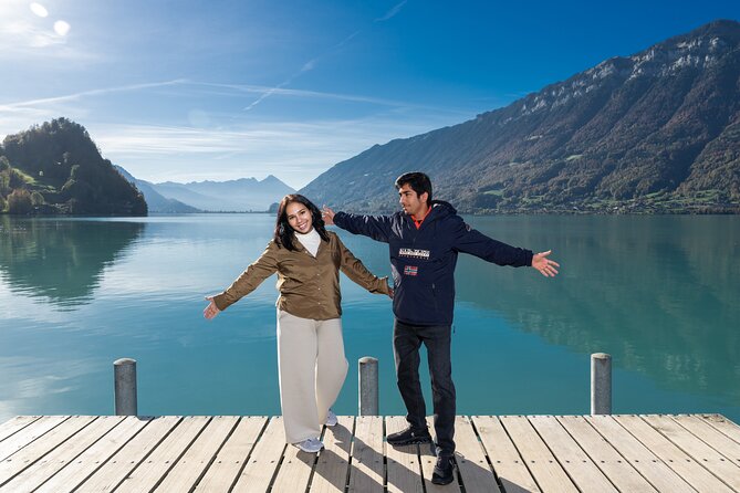 Phototour Photoshoot at the Lake Brienz, Iseltwald, Interlaken - Pickup, private transportation, and how the timing stays sane