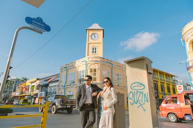 Phuket Old Town street photoshoot - The 90-minute flow: what your photoshoot day feels like