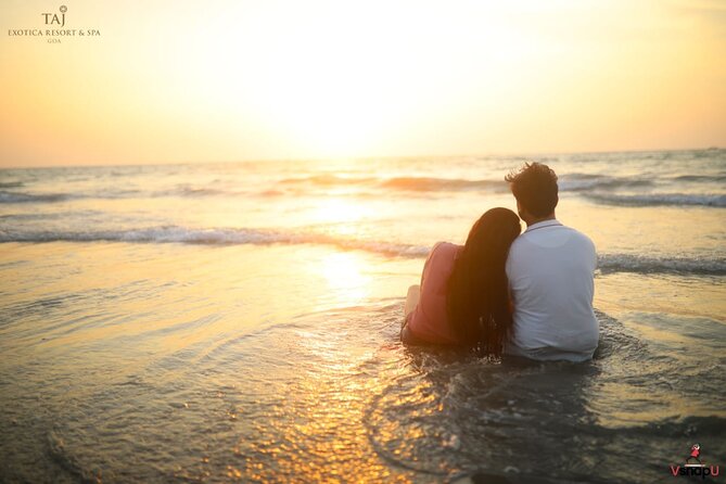 Private Beach Photoshoot in North Goa by Professional Photographer - Candolim Beach Rd: where your shoot actually begins
