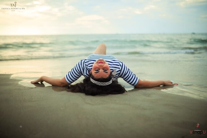 Private Beach Photoshoot in North Goa by Professional Photographer - The 45-minute shoot on North Goa beach: how the time works