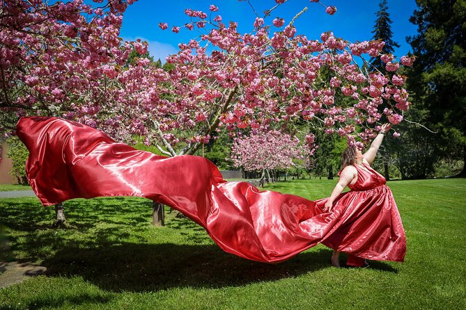 Private Flying Dress Photography Experience with Rental Included - Your 25 edited images and online gallery delivery: what you actually get