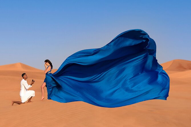 Private Flying Dress Photography in Dubai with Private Transfers - Value check: what you pay for and what you get back