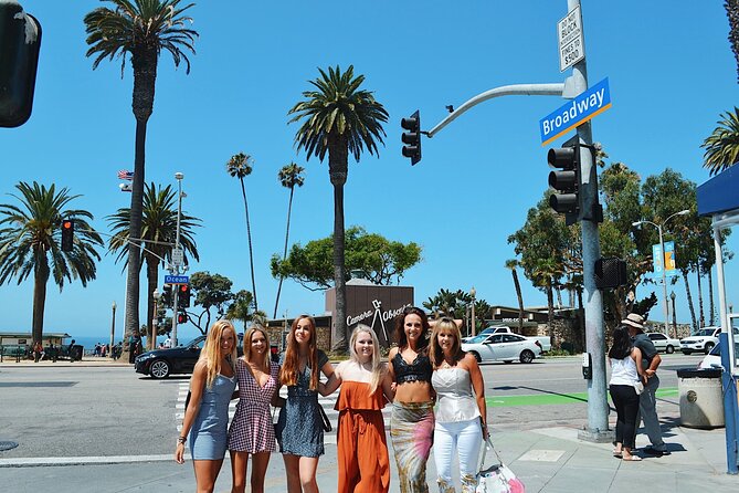 Private Los Angeles Photoshoot in Sunny Santa Monica with Personal Photographer - Palisades Park and the Village Look: Big Views, Park Trails, and Downtown Energy