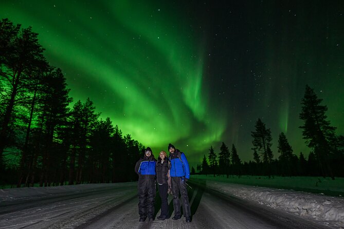 Private Northern Lights Photography Hunting - What the night looks like on the ground: shooting the aurora, not just watching