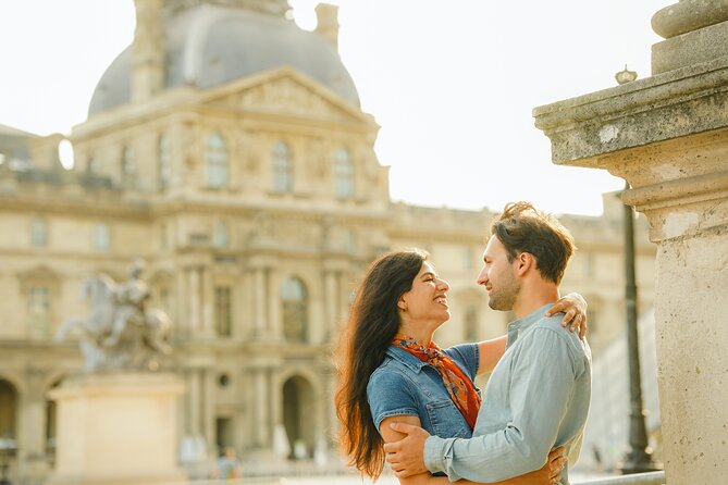 Private Photo Shoot at the Louvre - Les Colonnes de Buren: Fast Insta-Style Shots