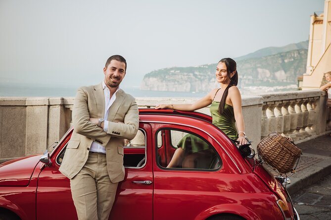 Private Photo Tour of Sorrento Coast with Fiat 500 - The Real Value: iPhone 17 Pro Max Shooting + Fast Sharing That Actually Works