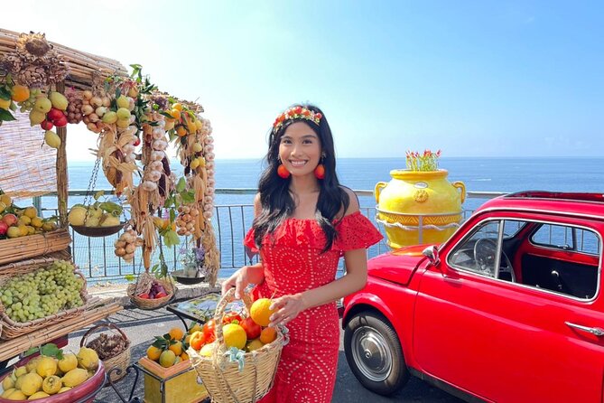Private Photo Tour on the Amalfi Coast with Fiat 500 - Stop 1: Positano Views and How to Win at 10 Minutes