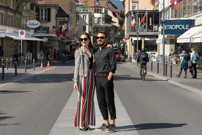 Private Photoshoot in Interlaken and Lake Thun - Flash lighting that makes your portraits look intentional