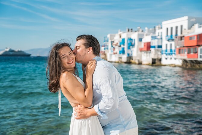 Private Photoshoot in Mykonos with a Professional Photographer - Kapari Beach: a softer ending for photos that feel calmer