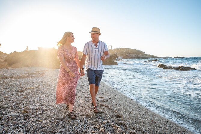 Private Photoshoot in Naxos - A Beach Stop in the Middle: Soft Light Without the Whole-Day Fatigue