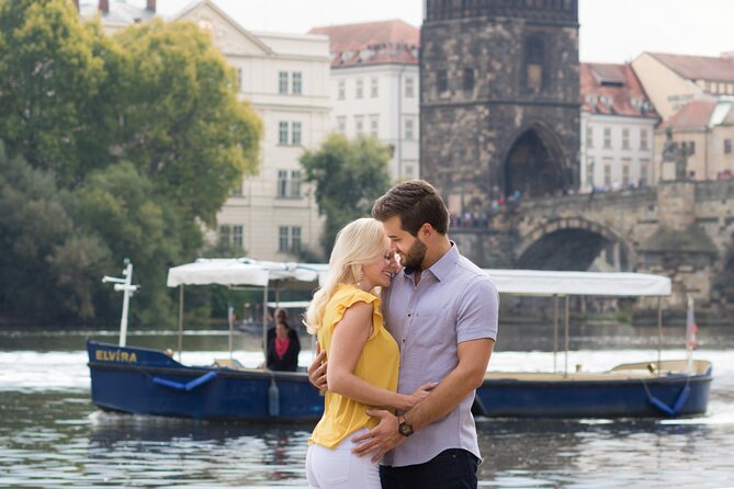 Private Photoshoot Tour in Prague - Stop 1: Old Town Square portraits with the Astronomical Clock and Church of Our Lady before Týn