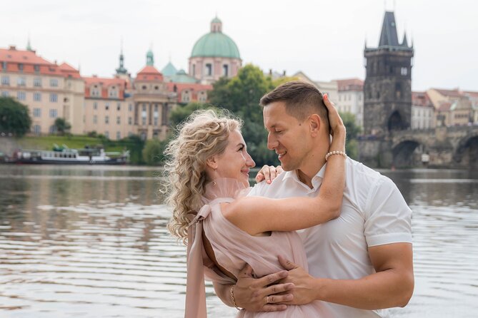 Private Photoshoot Tour in Prague - Stop 3: Charles Bridge wish spot, river views, and Prague Castle across the water
