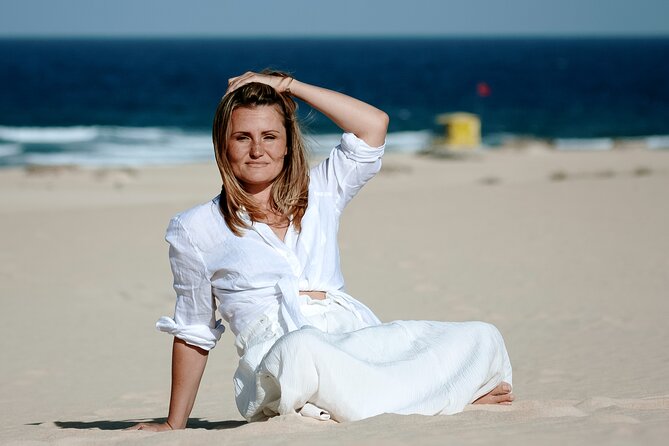 Private Pro Photoshoot in the Dunes of Corralejo - PhotoFuerte delivery: how your photos come to life after the dunes