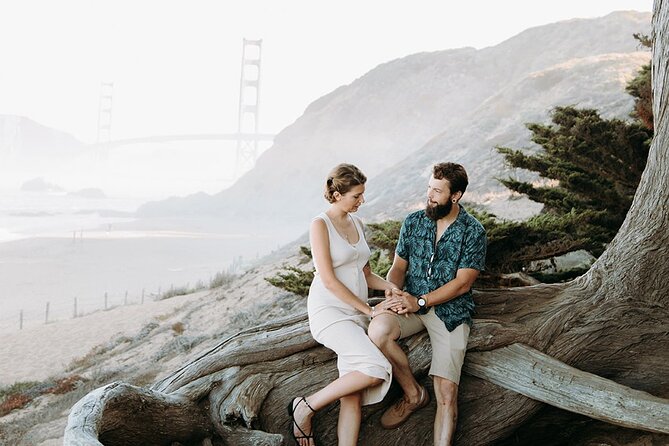 Private Vacation Photoshoot with Photographer in San Francisco - Meeting at 999 Marine Dr and what that means for your day
