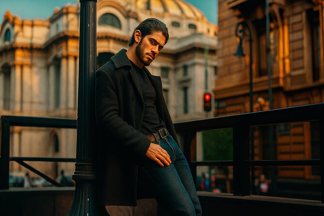 Professional Mexico City Photoshoot, Capture and Cherish Journey - A 30-Minute Mexico City Creative Photoshoot With Pickup and a Real Plan