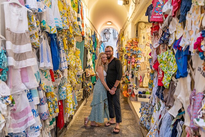 Professional photo shoot around Positano - The 1 hour 30 format: focused and realistic, not a half-day project