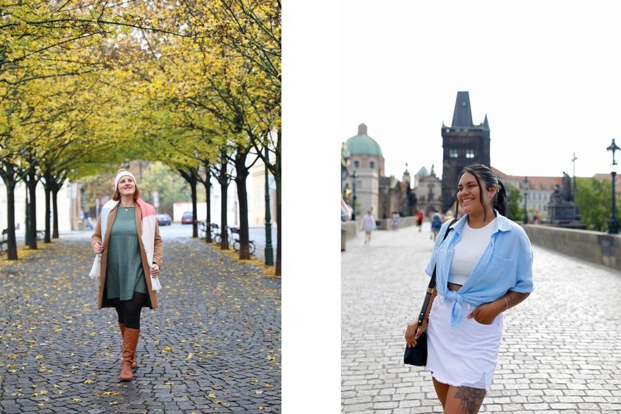 Professional photoshoot at Charles Bridge & Kampa island - A Private Photo Session on Charles Bridge and Kampa Island