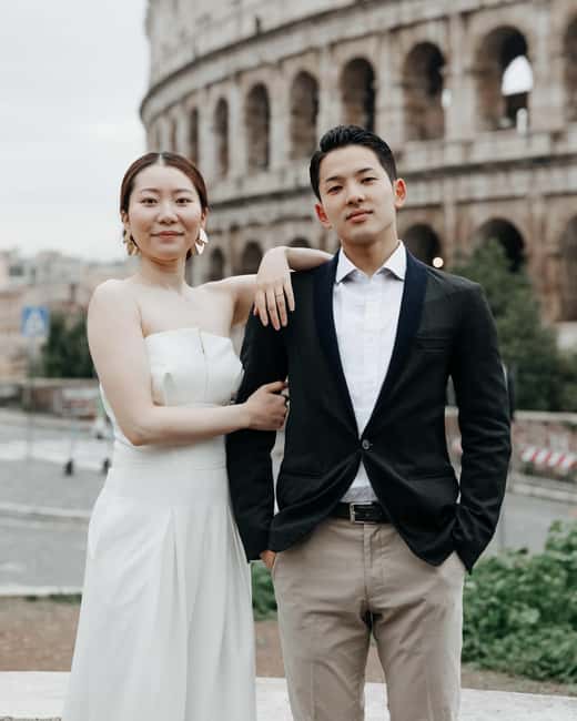 Professional Photoshoot in the Eternal City Rome - Price and Value: About $18 for a Lot of Photo Output
