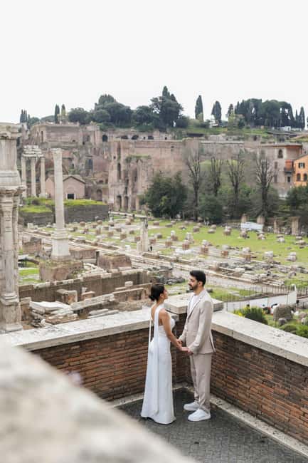 Professional Rome Photoshoot Experience - The route: two locations chosen for light and crowds