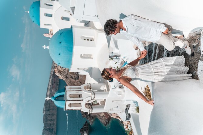 Proposal Photoshoot Santorini - After YES: Photos That Capture the Whole Story