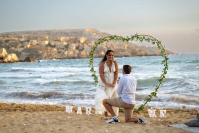 Proposal Photoshoot with Professional Photographer in Malta - How Blur Studios Keeps the Photos Candid (Not Fake)