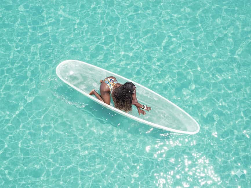 Punta Cana: Single Clear Kayak Photoshoot - Editing, Delivery, and the Social Reel: What You Should Expect