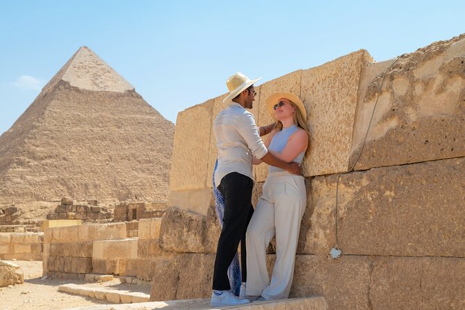 Pyramids of Giza Photoshoot & Tour with Camel, Horse & Shopping - Panoramic Pyramids: Camel Ride and the Jumping Horse Photoshoot