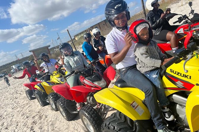 Quad Bike (ATV) with PHOTOSHOOT - Photo spot stops and Koeberg Nuclear Power Station views
