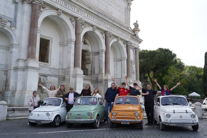 Roma Photography service with Fiat 500 Vintage Car - Key highlights at a glance