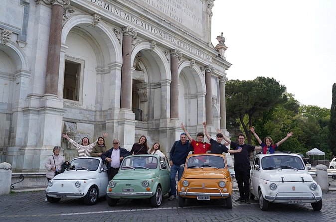 Roma Photography service with Fiat 500 Vintage Car - Passing Circus Maximus: stories you’ll actually remember