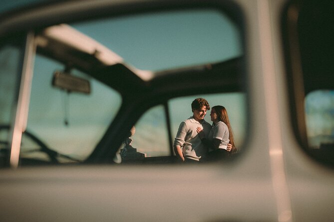 Roma Photography service with Fiat 500 Vintage Car - Giardino degli Aranci: orange-grove calm with skyline backdrops