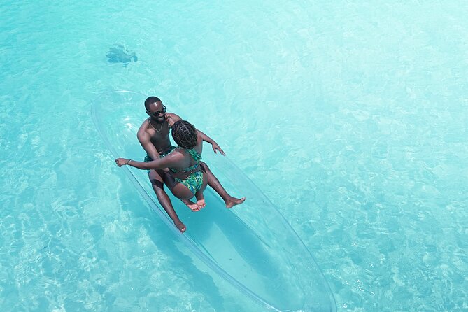 Romantic Clear Kayak Drone Photoshoot for Couples Turks & Caicos - Photos and 4K Video: Quantity, Quality, and Sharing Speed